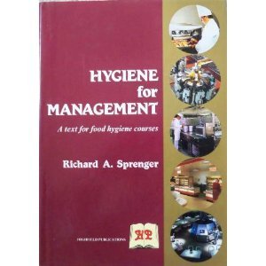 9781871912609: Hygiene for Management: Text for Food Hygiene Courses