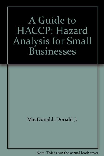 A Guide to HACCP: English (9781871912906) by Donald J. Macdonald