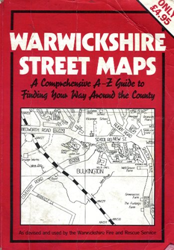 Stock image for Warwickshire Street Maps for sale by WorldofBooks