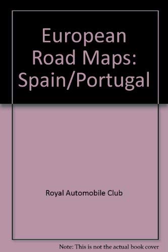 Stock image for Spain & Portugal RAC European Road Map 1:1,000,000 for sale by Newsboy Books