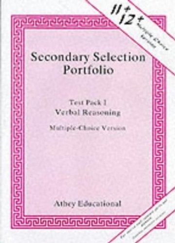 Beispielbild fr Verbal Reasoning Practice Papers (Multiple-choice Version) (Test Pack 1) (Secondary Selection Portfolio) zum Verkauf von WorldofBooks