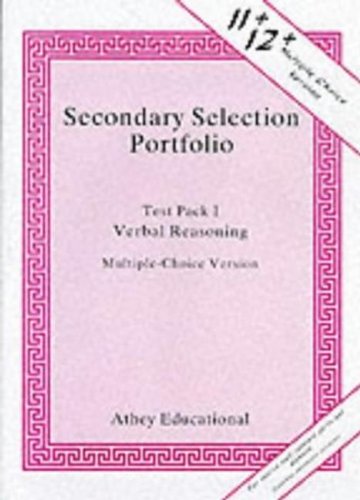 9781871993318: Verbal Reasoning Practice Papers (Multiple-choice Version) (Test Pack 1) (Secondary Selection Portfolio)