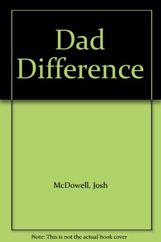 Dad Difference (9781872059419) by McDowell, Josh