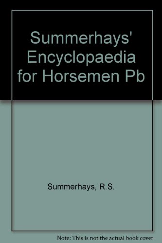 Imagen de archivo de Encyclopaedia for Horsemen a la venta por AwesomeBooks