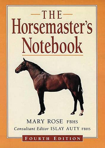 Stock image for The Horsemaster's Notebook for sale by AwesomeBooks
