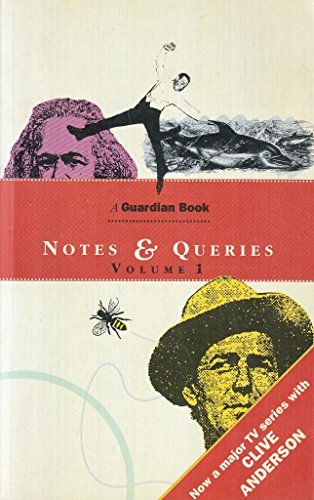 9781872180229: Notes and Queries: v.1