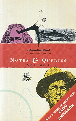 Imagen de archivo de Notes and Queries a la venta por GF Books, Inc.
