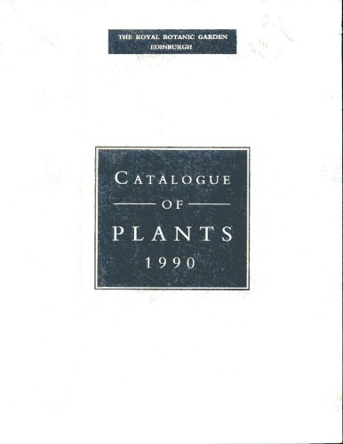 Beispielbild fr Catalogue of Plants 1990 zum Verkauf von Victoria Bookshop