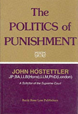 Beispielbild fr Politics of Punishment zum Verkauf von Better World Books