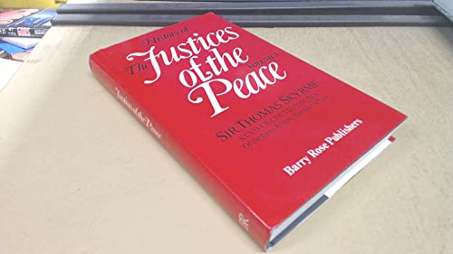 9781872328454: History of the Justices of the Peace: Vol 1