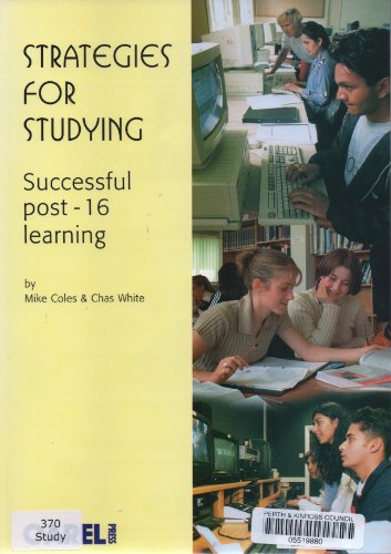 Stock image for Strategies for Studying : Active Approaches to Study for Success at a Level, GNVQs and Highers for sale by Better World Books Ltd