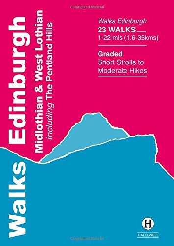 Stock image for Walks Edinburgh, Midlothian and West Lothian (Hallewell Pocket Walking Guides) for sale by WorldofBooks