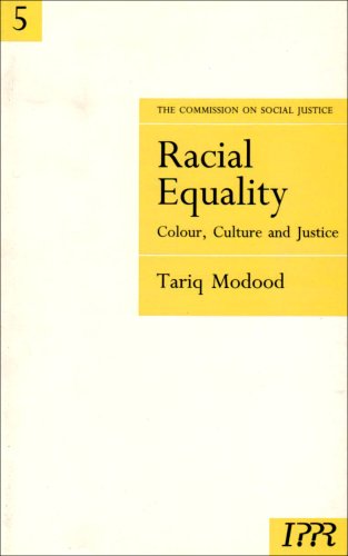 Imagen de archivo de Racial Equality: Colour, Culture and Justice (Commission on social justice) a la venta por Shadow Books