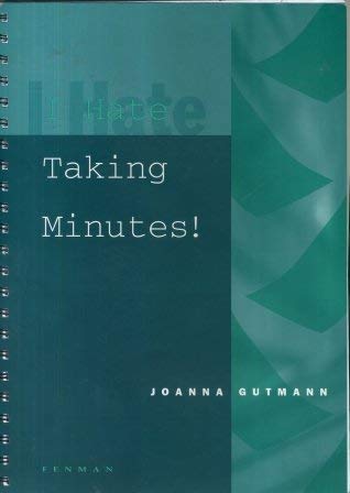 Beispielbild fr I Hate Taking Minutes! zum Verkauf von WorldofBooks