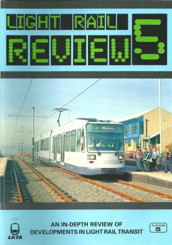 Imagen de archivo de Light Rail Review, 5 a la venta por Zubal-Books, Since 1961