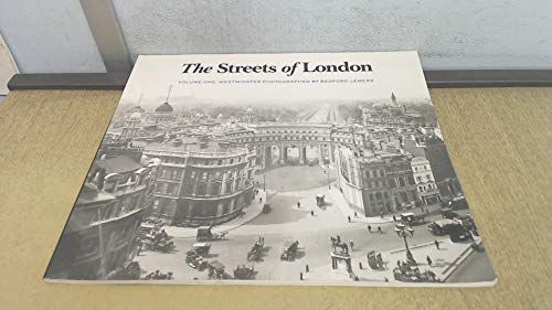 9781872568010: Streets of London: Westminster Photographed by Bedford Lemere