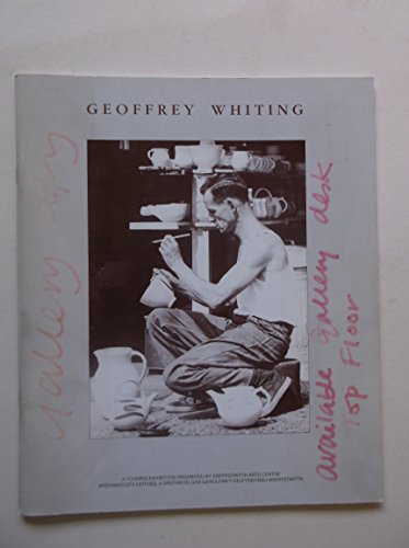 Geoffrey Whiting, Potter: A Retrospective Exhibition (English and Welsh Edition) (9781872609003) by Emmanuel Cooper