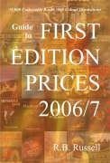 Beispielbild fr Guide to First Edition Prices 2006/2007 zum Verkauf von AwesomeBooks