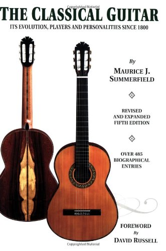 Beispielbild fr THE CLASSICAL GUITAR. Its Evolution, Players, and Personalities sinc e1800. zum Verkauf von Hay Cinema Bookshop Limited