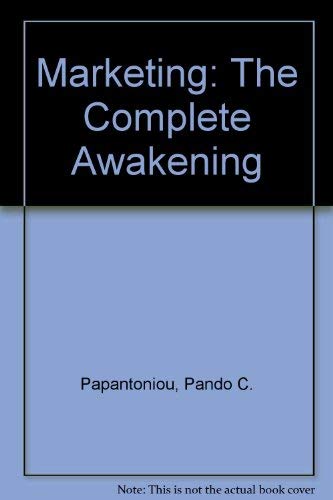 9781872684192: Marketing: The Complete Awakening