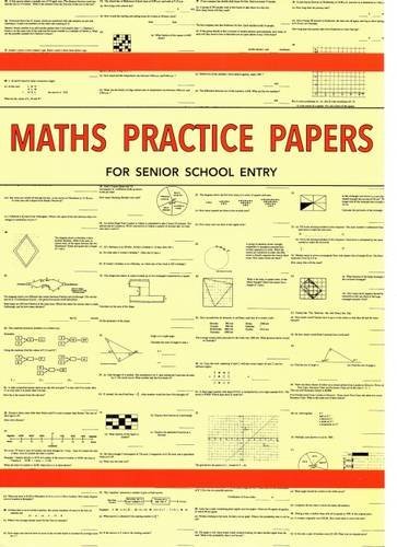 Stock image for Maths Practice Papers for Senior School Entry for sale by WorldofBooks