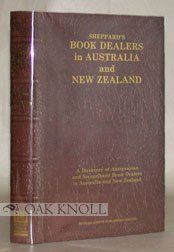 9781872699233: Sheppard's book dealers in Australia and New Zealand: A directory of antiquarian and secondhand book dealers in Australia, New Zealand, and parts of the Pacific