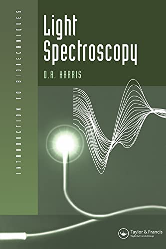 Beispielbild fr Light Spectroscopy zum Verkauf von Blackwell's