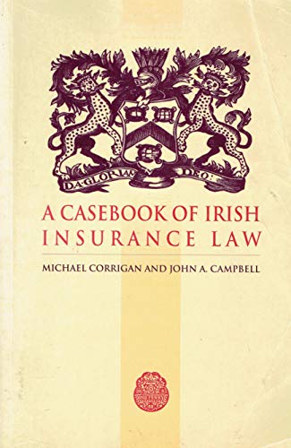9781872853307: A Casebook of Irish Insurance Law