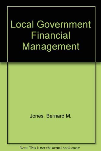 Beispielbild fr Local Government Financial Management zum Verkauf von AwesomeBooks
