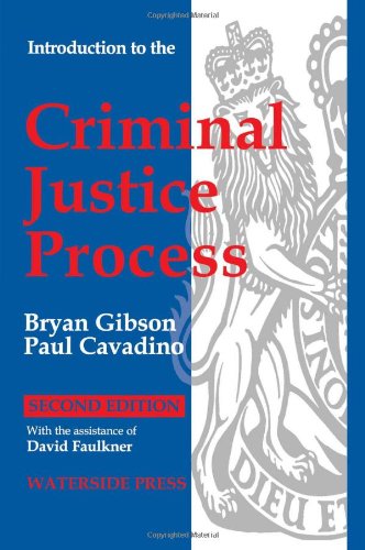 Imagen de archivo de Introduction to the Criminal Justice Process a la venta por WorldofBooks