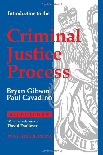 Stock image for Introduction to the Criminal Justice Process for sale by WorldofBooks