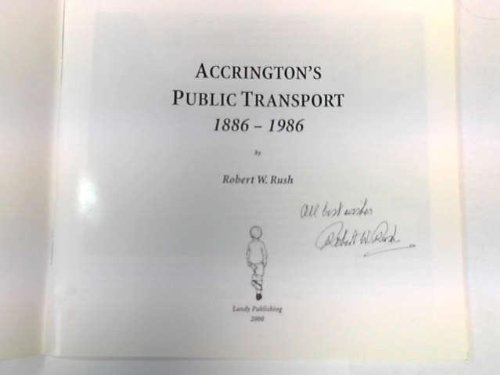 Stock image for Accrington's Public Transport, 1886-1986 for sale by WorldofBooks