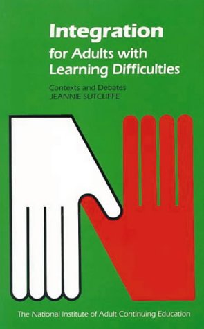 9781872941189: Integration for Adults with Learning Difficulties: Contexts and Debates