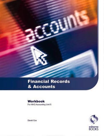 Beispielbild fr Financial Records & Accounts Workbook (AAT/NVQ Accounting) (AAT/NVQ Accounting S.) zum Verkauf von WorldofBooks