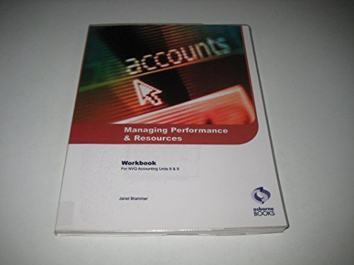 Stock image for Managing Performance and Resources Workbook (AAT/NVQ Accounting S.) for sale by WorldofBooks