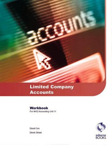 9781872962726: Limited Company Accounts Workbook