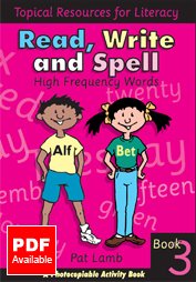 Stock image for High Frequency Words (Bk. 3) (Read, Write and Spell) for sale by WorldofBooks