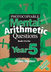 Stock image for Year 5 Photocopiable Mental Arithmetic Questions: Bk. 3 (Ks2 Numeracy Resources) for sale by AwesomeBooks