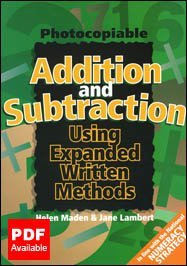 Stock image for Addition and Subtraction Using Expanded Written Methods for sale by WorldofBooks