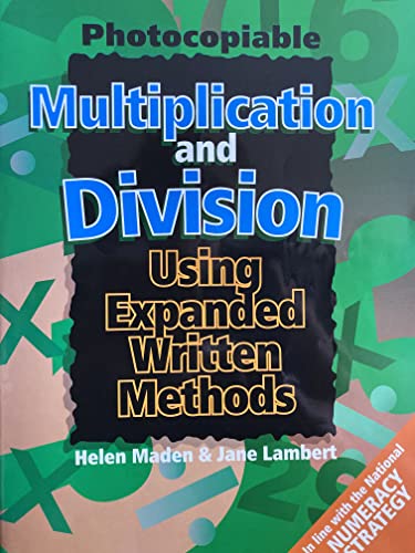 Beispielbild fr Multiplication and Division Using Expanded Written Methods: Photocopiable Activity Book zum Verkauf von AwesomeBooks