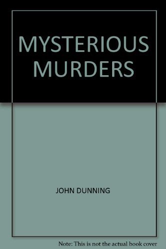 Beispielbild fr Mysterious Murders zum Verkauf von WorldofBooks