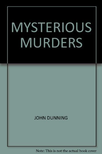 Stock image for Mysterious Murders for sale by Reuseabook