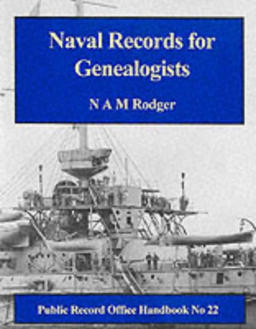 9781873162583: Naval Records for Genealogists: No. 22 (Public Record Office Handbooks)