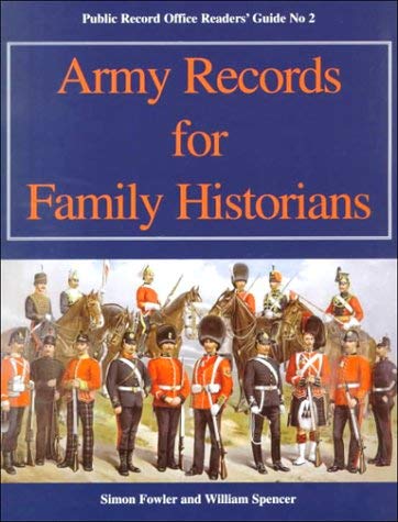 9781873162590: Army Records for Family History (Public Record Office Readers' Guide No 2)