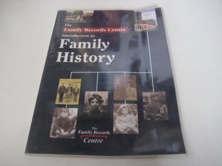 9781873162804: The Family Records Centre Introduction to Family History