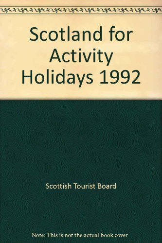 Stock image for Scotland for Activity Holidays 1992 for sale by AwesomeBooks