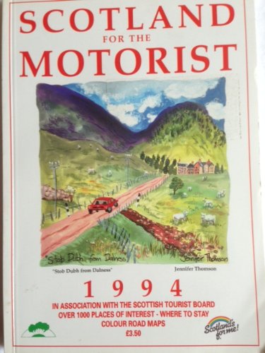 Stock image for Scotland for the Motorist, 1994 for sale by Wonder Book