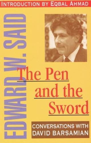 Imagen de archivo de The Pen And The Sword: Conversations with Edward Said a la venta por WorldofBooks