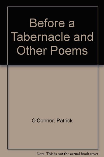 9781873223260: Before a Tabernacle and Other Poems