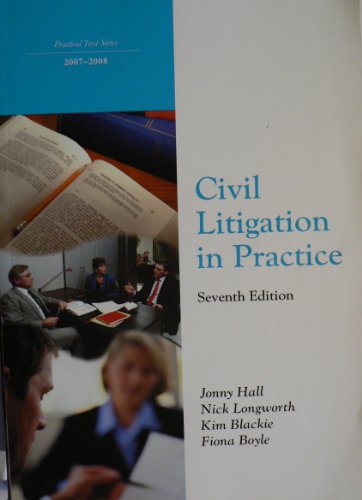 Civil Litigation in Practice (9781873298961) by K. Blackie